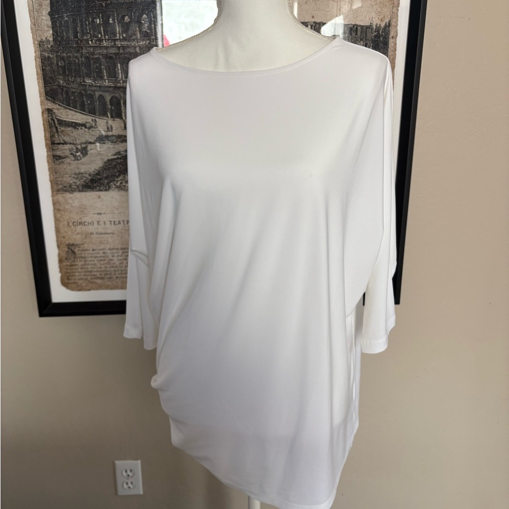 Elegant White Iman top